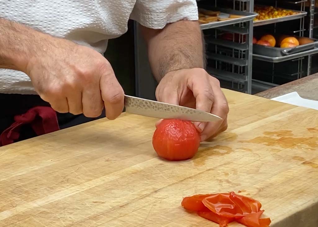How to Concassé a Tomato