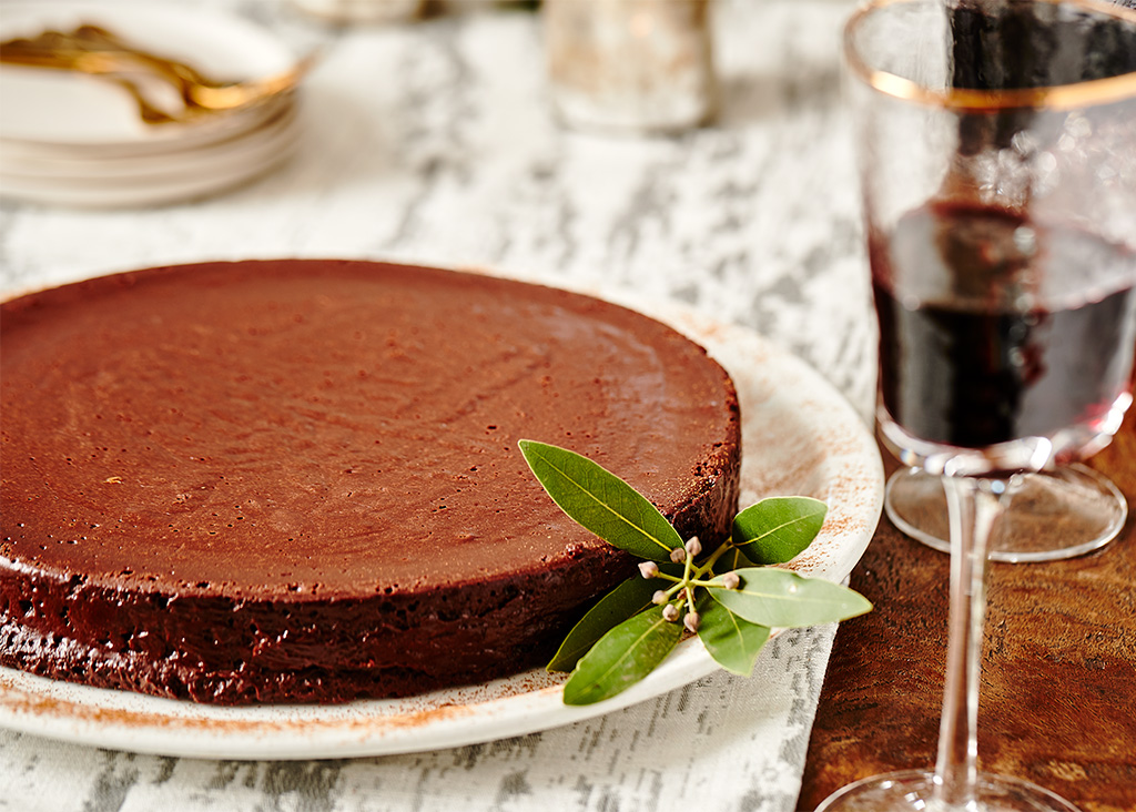 Flourless Dark Chocolate Torte