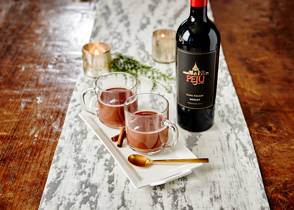 Merlot Spiced Hot Chocolate