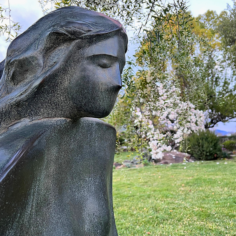 Girl on A Bench