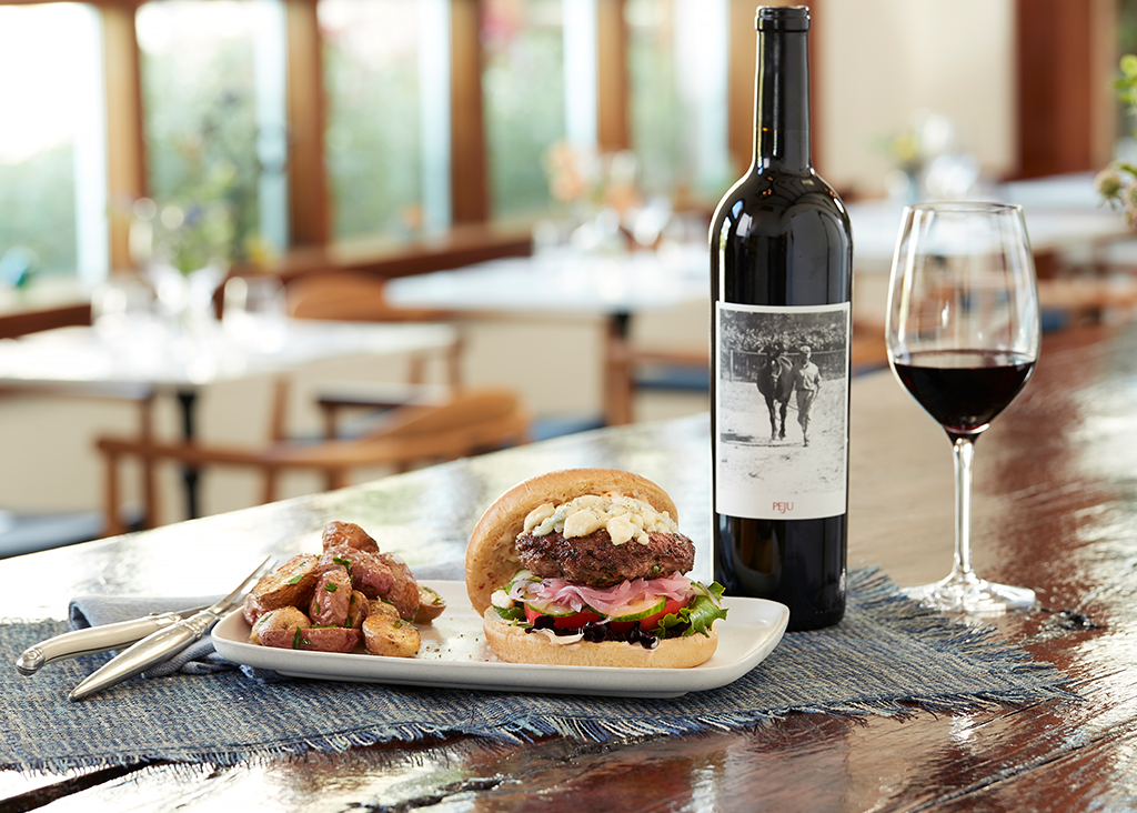 Grilled Lamb Burger with Moroccan Spices