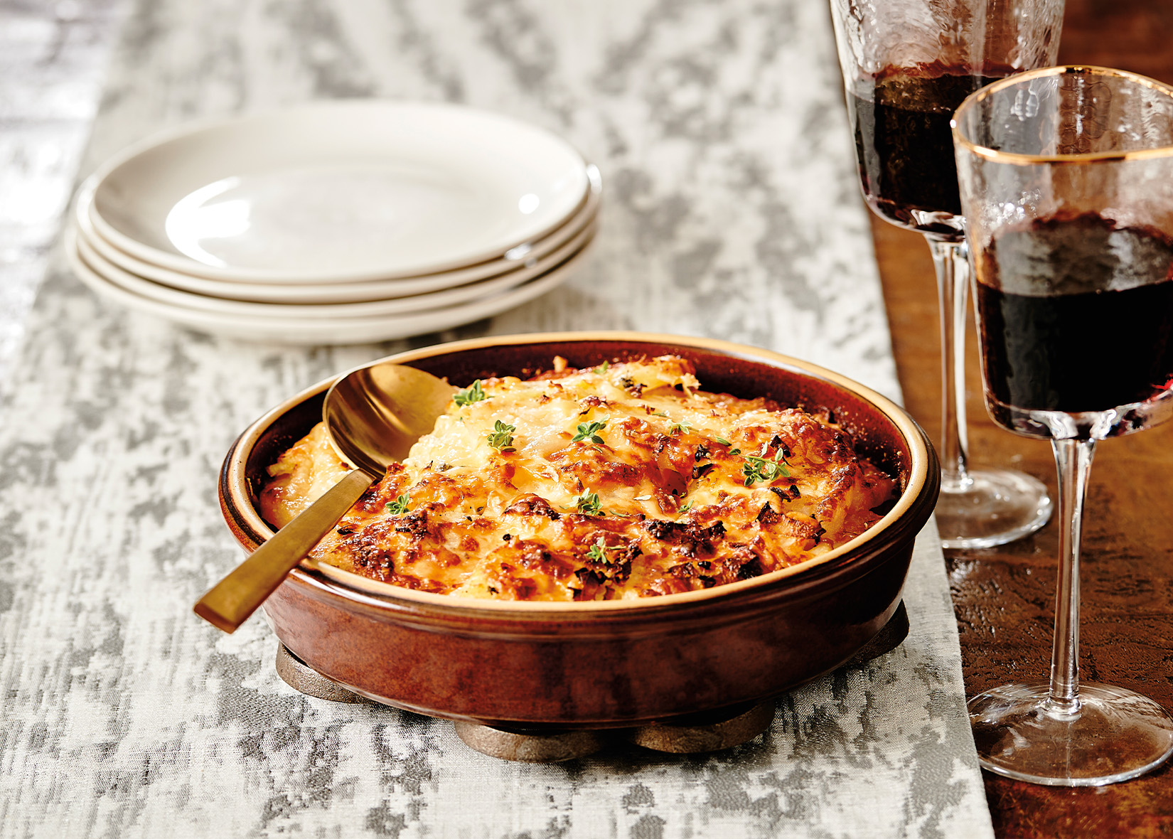 Potatoes au Gratin - PEJU Winery