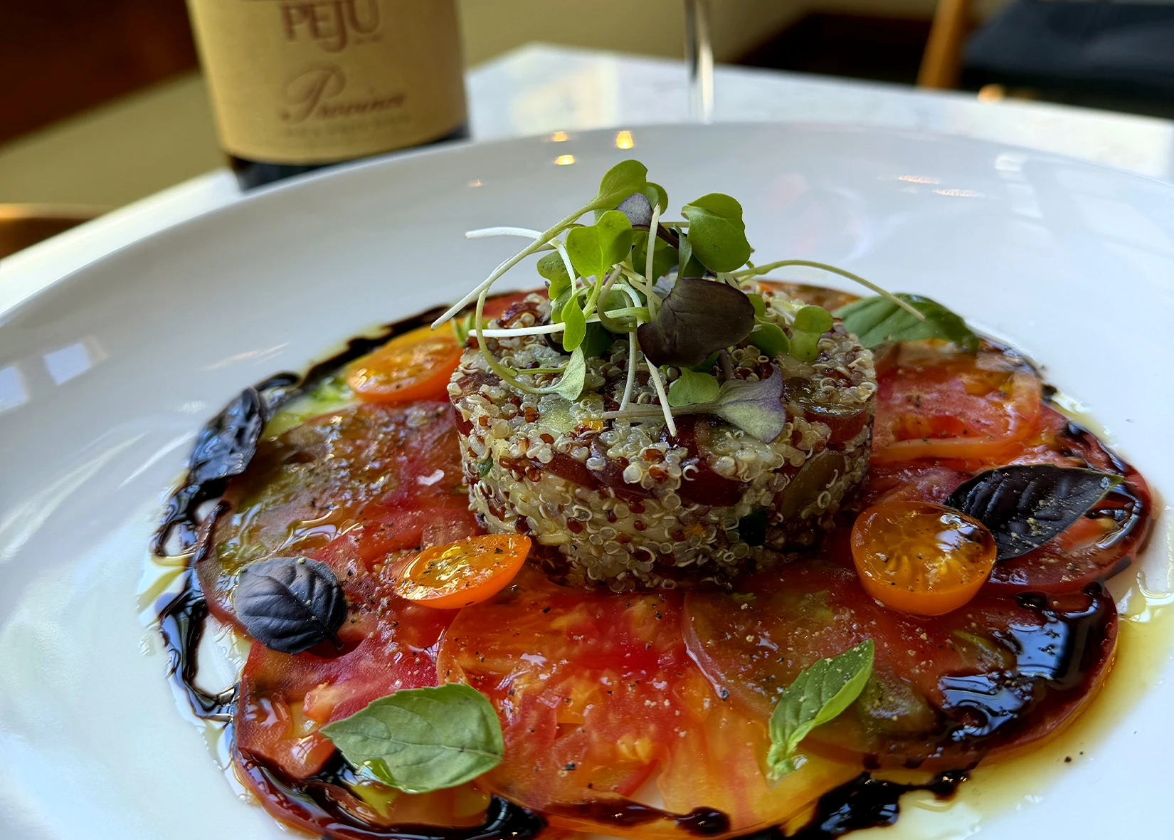 Heirloom Tomato Carpaccio