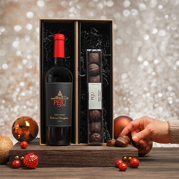 Cabernet & chocolates gift set